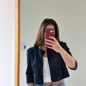 Diane Von Furstenberg Indigo Denim Jacket